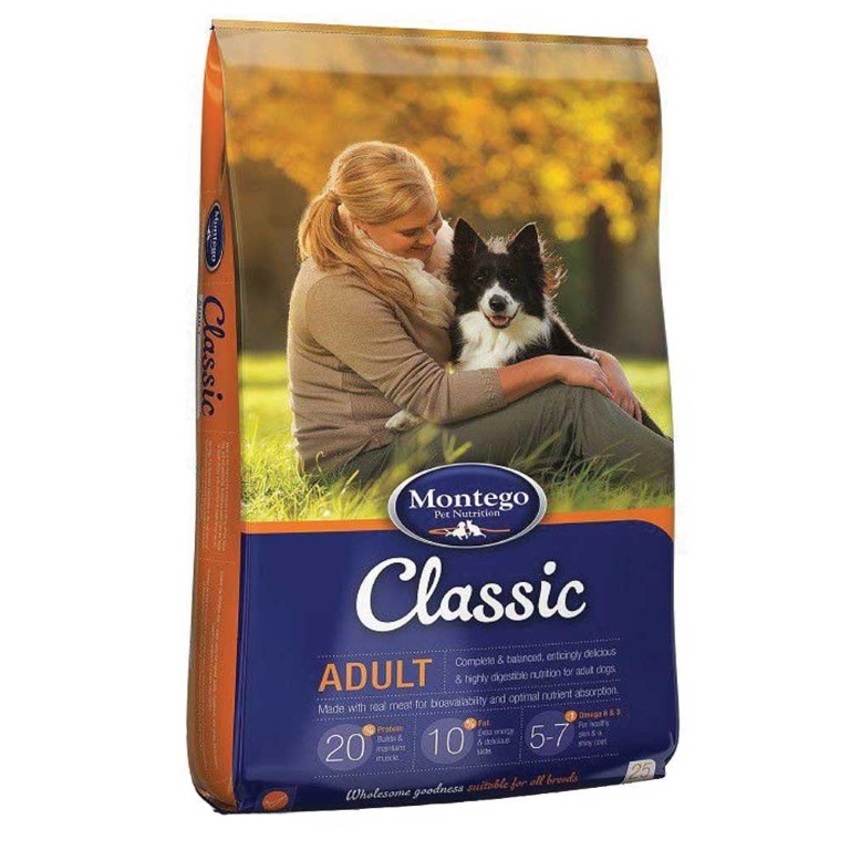 DOG FOOD MONTEGO CLASSIC ADULT 10KG