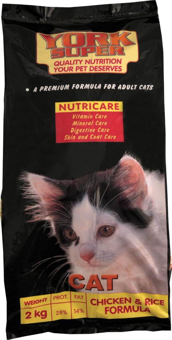 CAT FOOD YORK 25KG